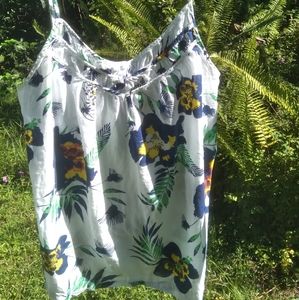 PATAGONIA 100% Cotton Tropical Tank Top